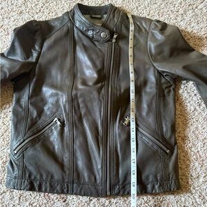Rebecca Taylor Black Leather Jacket